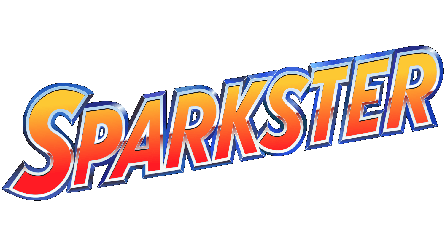 Sparkster logo for Super Famicom